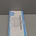 JJ CARE Waterproof Adhesive Island Dressing [Pack of 25], 4 x 8 Sterile Bordered Gauze, Breathable Island Wound Dressing, Individually Wrapped Adhesive Gauze Bandages with Non-Stick Central Pad