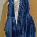 HYLEORY Heated Blanket Electric Throw, Soft Flannel Sherpa Heater 5 Heat Settings and 3 Hours Auto Shut-Off Heating Blanket ETL Certification Over-Heat Protection Machine Washable, Navy Blue