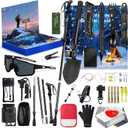 Advent Calendar Camping Outdoor Kit Christmas Countdown Gifts 24 Days of 24 Pcs Hiking Set for Men Dad Husband Who Likes Camping Outdoor Adventure