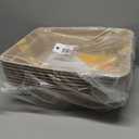 Disposable Litter Boxes (Brown, Large 8-Pack)