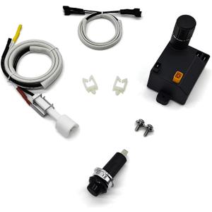 WEMEIKIT 7642 Grill Igniter Kit for Weber Spirit 210 / Spirit 310 Grills with Front-Control Panel (2013-Newer), Spirit 200/300 Igniter Replacement for Spirit E210 E310 S210 Starter Grill Parts