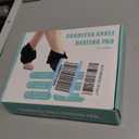 2-Pack Ankle Heating Pads with Massage, Ankle Massager for Pain Relief, Heated Wraps for Foot & Ankle, 3 Heat & Vibration Settings, Auto Shut-Off, Cord-Free Use for Daily Comfort & Active (Black)