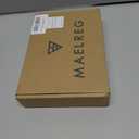 M MAELREG Golf Shirts for Men Short Sleeve Heather Jacquard Textured Stretch Moisture Wicking Performance Mens Polo Shirts (L)