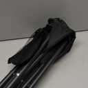 TRIPLE TREE 1 Pack Camping Stool, 13.8 Inch Portable Folding Stool for Outdoor Walking Hiking Fishing 400 LBS Capacity with Carry Bag, Black