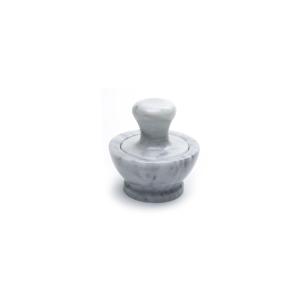 Fox Run Marble Mortar and Pestle, White