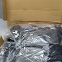 Coverado Automotive Seat Covers Full Set, Luxury Car Seat Covers, Leather Seat Covers, Mesh Design, Black Driver Seat Protectors, Universal Fit for SUVs, Trucks, Sedans