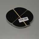 MXCELL High Density Foam Tape Waterproof Sealing Strip CR Strips Neoprene Single-Sided Adhesive EVA Seal 1in X 3/8in X 13Ft (White)