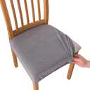 CRFATOP Chair Cushion Cover Set of 2 Stretch Dining Seat Slipcover,S,13 | Non-Slip Seat Slipcover for Dining Chairs, Washable Removable Kitchen Chair Protectors for Living Room,Hotel,Party