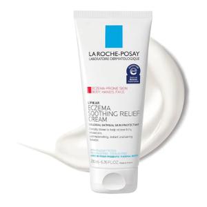 La Roche-Posay Lipikar Soothing Relief Eczema Cream, Face and Body Lotion For Eczema and Sensitive, Dry Skin, Moisturizer with Colloidal Oatmeal to Relieve Irritation