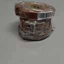 3 x Feluz Women Belt Thin Pants Strap Grommet Alloy Buckle PU Leather Width for Lady Dresses (Brown)