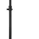 Aolemi Outdoor Shower Kit - Double Handle Exposed Shower with 8 Inch Rainfall Shower Head - Adjustable Height - Matte Black