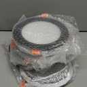 ZYC Recessed Lighting 6 Inch  12W UltraThin LED Ceiling Lights,27005000K Selectable,5CCT Canless Wafer Downlight,1100LM Hight Brightness,Dimmable Can Light,Pack of 12 Black.