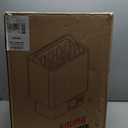 Sauna Heater, 4.5KW 110V Electric Sauna Stove with Bracket, Adjustable Temp & 3H Timer Dry Sauna Heater for Max 211 Cu.ft Saunas Rooms, Home Sauna, Commercial