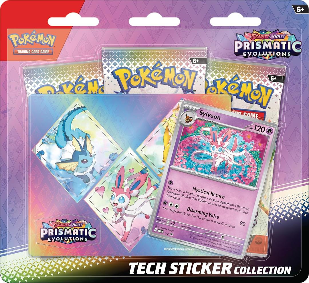 Pokmon TCG: Scarlet & Violet Tech Sticker Collection - Sylveon