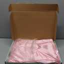 P Pothuiny 5 Pieces Satin Pintuck Duvet Cover Set, Silky Like Blush Pink Pinch Pleat Duvet Cover Full/Queen Size Luxury Bedding Set with Corner Ties, 2 Pillow Shams + 2 Pillowcases (No Comforter)