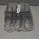 HUITEM Space Saving 6 Tier Pant Hangers, Anti-Slip, Stainless Steel, 2 Pack, Black