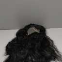 Black Wig with Bangs Long Wavy Wigs for Women Curtain Bangs Wig Layered 24 Inches Long Black Curly Wigs Womens Natural Looking Synthetic Wig Hair Replacement for Girls Daily Party Cosplay Use