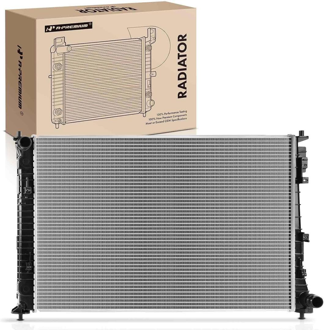 A-Premium Engine Coolant Radiator Compatible with Kia Model
for Rio, Rio5, 2006-2011, 1.6L, with Transmission Oil Cooler, Replaces 25310P2820