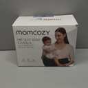 Momcozy Hip Seat Baby Carrier - Adjustable Waistband with Original 3D Belly Protector, Ergonomic Carrier with Various Pockets for Newborns & Toddlers up to 45lbs (Black, Medium)