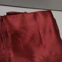 VACVELT 50 Pack Burgundy Satin Napkins - 17x17 Inch Square Dinner Napkins for Wedding, Banquet, Party