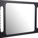 Professional Extra Large Hand Mirror with Handle, 16"x10" Drop-Proof Hand Mirror with Double Handle Large Rectangular Handheld Mirrors for Salons, Beauty Salons, Barbers, Salon Hair Mirrors