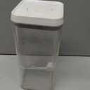 2 Pack Food Storage Containers with Lids, Chip Containers for Pantry, 3.2L and 2.6L Extra Large Capacity, with Airtight and Twist Lock Lids, Clear Plastic Canister for Pantry Organization