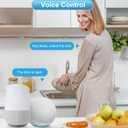 Veise G2 Gateway, Smart Deadbolt Wi-Fi Gateway, Remote Control, Compatible with DD Lock APP and TT Lock APP Remote Control