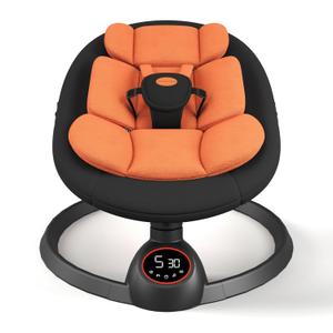 Baby Swings for Infants, Electric Baby Swing with Bluetooth and Preset Melodies, Portable Infant Swing for Indoor & Outdoor Use, 5 Speeds