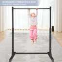 Bongkim Gymnastics Bar for Kids,Adjustable Height Gymnastic Horizontal Bars,Folding Gymnastics Equipment Junior Training Bar for Home Using,Stable Kids Training bar for Children