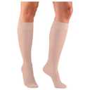 Truform Sheer Compression Stockings, 8-15 mmHg, Women's Knee High Length, 20 Denier, Nude, Large