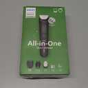 Norelco Philips All-in-One 3000 Series 13 in 1 Trimmer for Men, Beard Trimmer & Head Hair Clipper, Full Metal Self-Sharpening Blades & 8 Length Settings, MG3939/50 (Black)