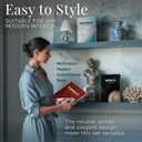 Decorative Books for Home Decor - Stacked Book Decorations for Living Room, Coffee or Console Table, Shelves - Faux Book Cover with 384 Blank Pages - Toronto, Mexico, Bahamas Designs - Set of 3