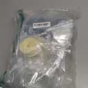 Ohuimrt 50 PCS Clear Plastic Gift Bags with Handles, Reusable Party Favor Bags with Ribbon Transparent Gift Wrap Bags Bulk for Weddings Birthdays, 9.1 x 6.7 x 2.8 Inches