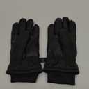 Boao Kids Winter Ski Gloves Waterproof Warm Snow Mittens Full Finger Gloves for Toddlers Infants (1 - 3 Years, Pure Black)