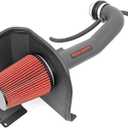 Rough Country Cold Air Intake for Chevy Silverado & GMC Sierra 1500 (2014-2018) 5.3L/6.2L - Increases Horsepower, Towing Power & Acceleration