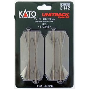 Unitrack Kato 2-142 HO 123mm 4 7/8in Road Crossing and Rerailer 2pcs