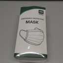 NNPCBT 100PCS 3 Ply Black Disposable Face Mask Filter Protection Face Masks