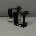 RealTruck RKR Detachable Steps (Sold In Pairs) | Textured Black | JPTS32 | Compatible With All RKR Rails by RealTruck