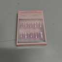 Glamnetic Press On Nails - Oyster Fake Nails | Short Oval Cat Eye Fake Nails with a Velvet Pearlescent Finish, Salon Quality Summer Nails | 15 Sizes - 30 Nail Kit with Glue