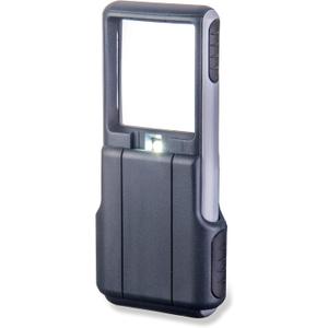 Carson MiniBrite 3x Power LED Lighted Slide Out Magnifier with Protective Sleeve (PO-25) (Single Pack)