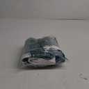 PrinceDeco 100% Black Out Curtains 64 inch Long 2 Panels Noise Reducing Curtains Full Room Darkening Linen Textured Window Drapes Thermal Insulated Panels for Living Room, 42 X 64 Inch, Stone Blue