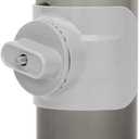 Pet Water Bottle Hanging Dog Water Dispenser Kennel Drinker Kettle Feeder BPA Free Cage Crate Hutch Puppy Cat Rabbit (17oz, Gray)