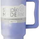 Simple Modern 40 oz Trek Tumbler with Handle and Straw Lid | Cup Holder Friendly Insulated Stainless Steel Travel Mug | Whimsical Tie Dye