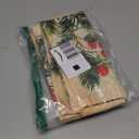 Kwlegh Retro Christmas Pillow Covers Xmas Tree Vintage Decorative Throw Pillow Covers 18x18 Set of 2 Pine Tree Holly Berry Pillow Case Cushion Case for Holiday New Year Decoration Couch Sofa