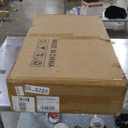 3-in-1 Corner Vanity Desk & Nightstand Combo with Flip-up Mirror and Rolling Stool, Glass Top Makeup Dressing Table with Hidden Storage Drawers for Small Bedroom Spaces