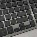 SABLUTE Wireless Keyboard and Mouse Combo Backlit - Compact Quiet Keyboard with RGB Mouse, Rechargeable, Slim, Sleep Mode, Portable Cordless Keyboard Mouse Set for Mac, Windows, Laptop (Space Gray)