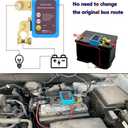 Kill Switch for Car, Remote Battery Disconnect Switch 12V 240ACar Battery Kill Switch Anti Theft Battery Cut Off Switch for Auto, RV, Truck, Boat