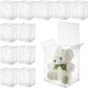 12 Pack Protectors Case Compatible with Funko Pop Figures 6 Inch Protector Clear Display Case Box Transparent Protectors with Locking Tab Recyclable Plastic for Figures Storage