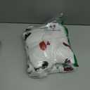 NoJo Disney Mickey Mouse & Minnie Mouse Red, Gray, and White Valentine Hearts Super Soft Plush Baby Blanket
