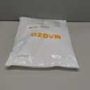 MAGZO Magnetic Screen Door Fit Door Size 36 x 82 Inch, Screen Size 38" x 83" Strong Magnets Mesh, Reinforced Fiberglass Net for Patio and Front Entrances, Gray